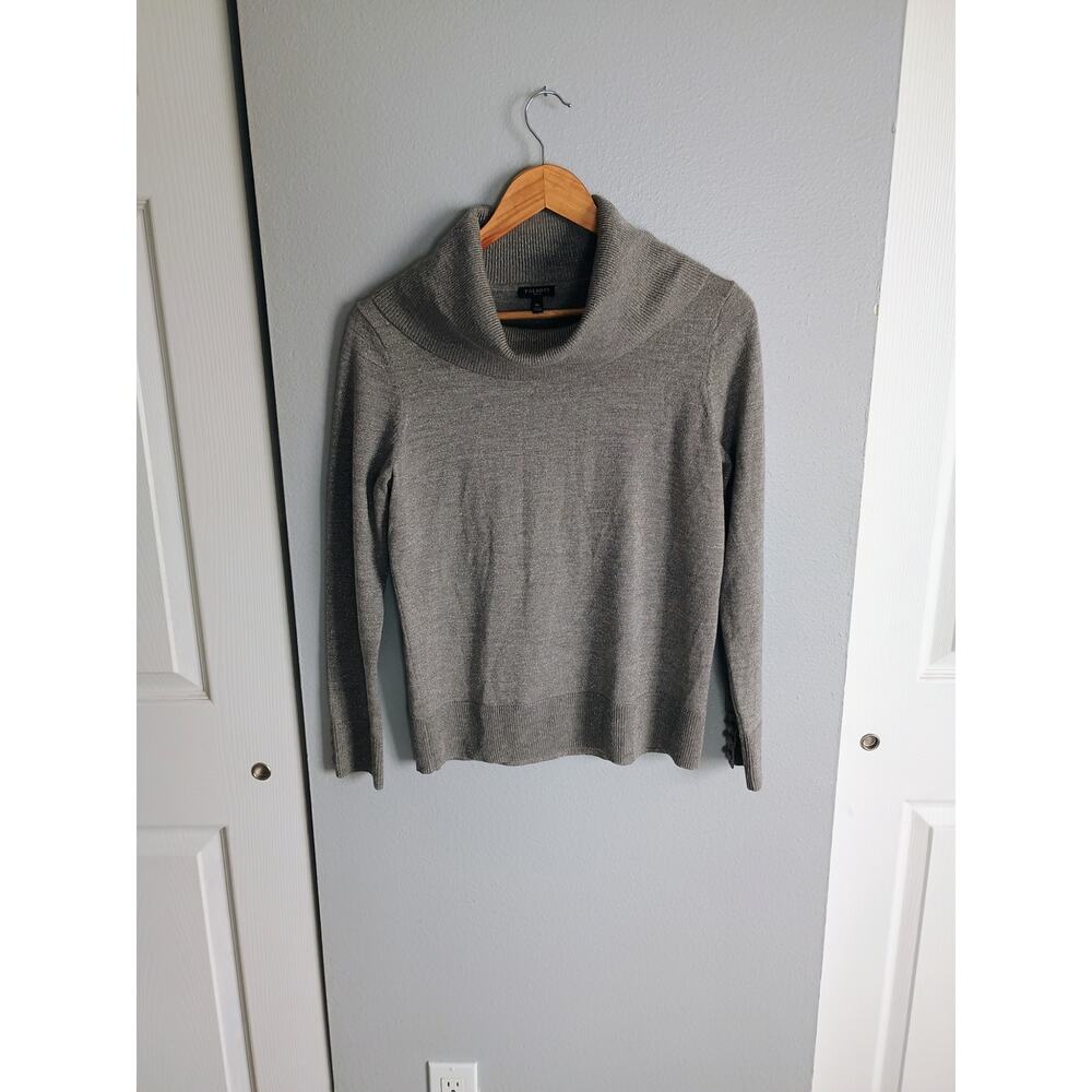 Talbot's sparkle glitter merino wool sweater holidays bedazzled new year luxury